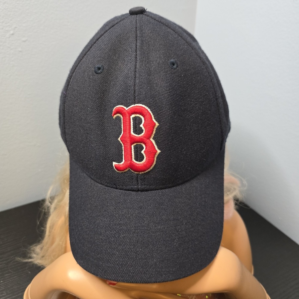 Boston Red Sox Hat Cap One Size Black Twins Enterprise Franchise Strap Back Mlb